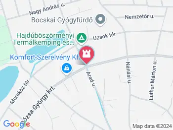 Hajdúház Hajdúböszörmény a térképen