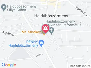 I. világháborús emlékmű Hajdúböszörmény a térképen