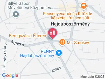 Kiskerekes Cukrászda & Büfé Hajdúböszörmény a térképen