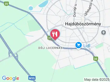 Kolozsvár Étterem és Non-Stop Presszó Hajdúböszörmény a térképen