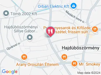 Múzeum Presszó Hajdúböszörmény a térképen