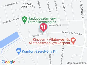 Strandbüfé - Bocskai Strand- és Gyógyfürdő Hajdúböszörmény a térképen