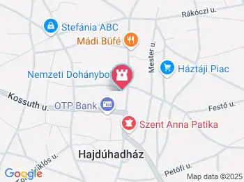 Trianoni emlékmű Hajdúhadház a térképen