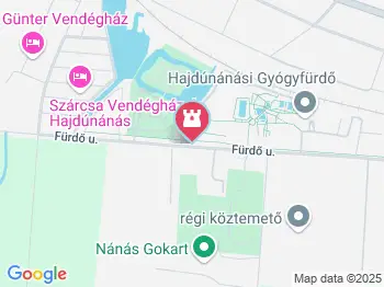 Hajdúnánási Gyógyfürdő Hajdúnánás a térképen