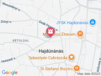 Hajdúnánási Tájház (Hajdú Ház és Kovácsműhely) Hajdúnánás a térképen
