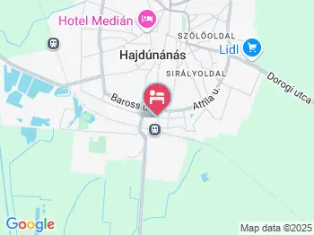 Stella Apartman Hajdúnánás a térképen