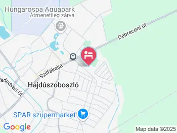 Ábel Apartman Hajdúszoboszló a térképen