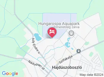 Ágica Vendégház Hajdúszoboszló a térképen