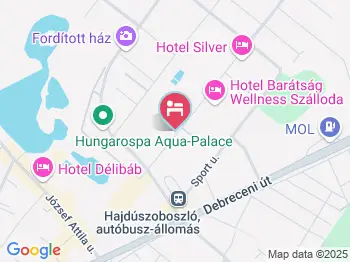 Al-Hamra Apartmanok Hajdúszoboszló a térképen