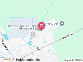 Alima Apartmanház Hajdúszoboszló a térképen