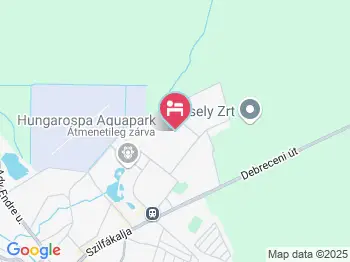 Alíz Apartman Hajdúszoboszló a térképen