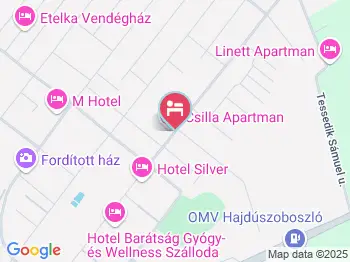 Anna Vendégház Hajdúszoboszló a térképen