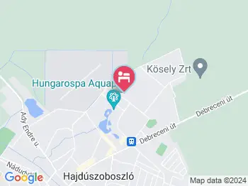 Annabella Vendégház Hajdúszoboszló a térképen