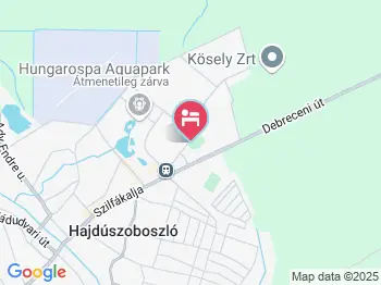 Apartman Evelin Hajdúszoboszló a térképen