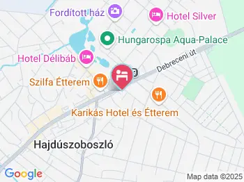 Apartman Ilona I. Hajdúszoboszló a térképen