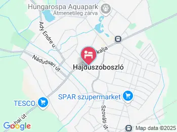 Apartman Sas 6 Hajdúszoboszló a térképen