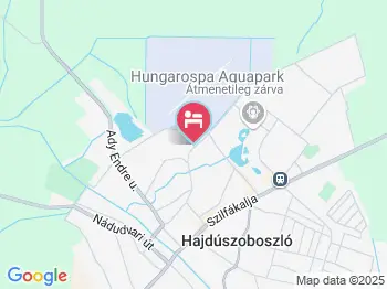 Apartman Szandy Hajdúszoboszló a térképen