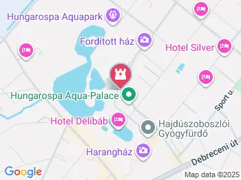 Aqua Palace Hajdúszoboszló a térképen