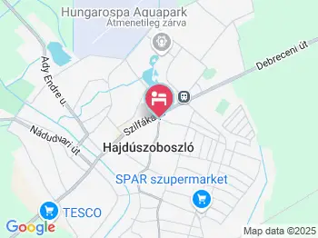 Aranysarok Társasház Hajdúszoboszló a térképen