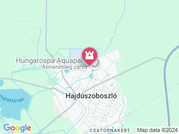 Árpád Uszoda Hajdúszoboszló a térképen