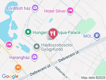 Aurum Étterem Hajdúszoboszló a térképen