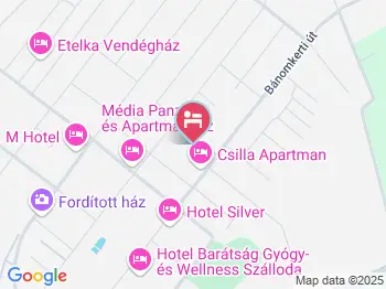 Azúr Üdülő Hajdúszoboszló a térképen