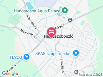Betti Apartman Hajdúszoboszló a térképen
