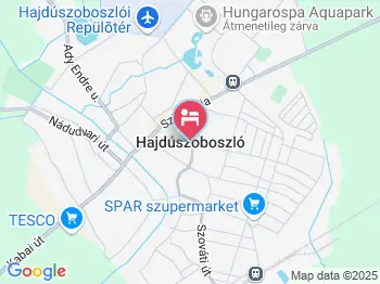 Betty Apartman Hajdúszoboszló Hajdúszoboszló a térképen
