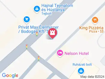 Bocskai István lovasszobra Hajdúszoboszló a térképen