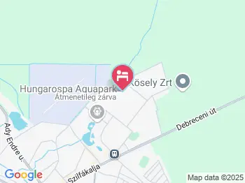 Bródy Apartman Hajdúszoboszló a térképen