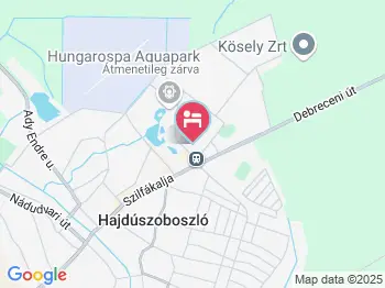 Carmen Apartman Hajdúszoboszló a térképen