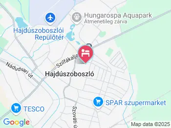 Caty Vendégház Hajdúszoboszló a térképen
