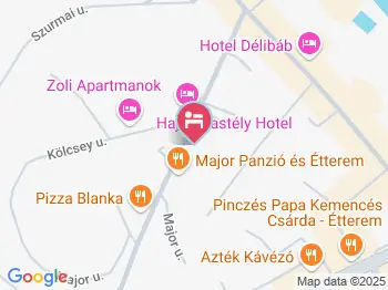 Cuba Libre Apartman Hajdúszoboszló a térképen