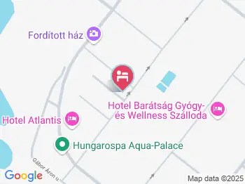 Demeter Apartman Hajdúszoboszló a térképen