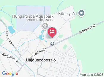  Devi Apartman Hajdúszoboszló a térképen