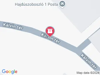 I. világháborús emlékmű Hajdúszoboszló a térképen