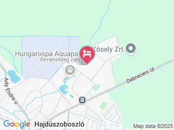 Emese Apartman Hajdúszoboszló a térképen