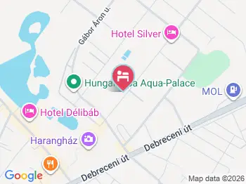 Fortuna 7 apartman Hajdúszoboszló a térképen