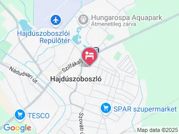 Garden Apartmanház Hajdúszoboszló a térképen