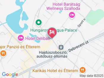Goldenrelax Apartman Hajdúszoboszló a térképen