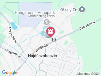 Hajdúszoboszlói Gyógyfürdő Hajdúszoboszló a térképen