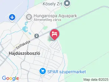 Hanna Vendégház Hajdúszoboszló a térképen