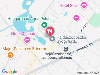 Hotel Aqua-Sol - Lobby Bár Hajdúszoboszló a térképen