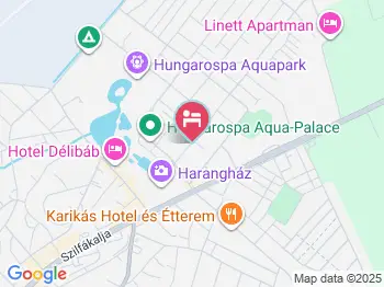 Hunguest Hotel Béke Hajdúszoboszló a térképen