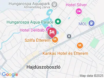 Hotel Korona Hajdúszoboszló Hajdúszoboszló a térképen