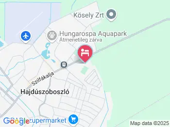 Imre Apartman Hajdúszoboszló a térképen