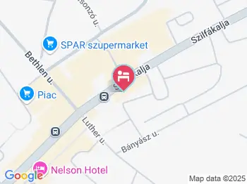 Járja Panzió Hajdúszoboszló a térképen