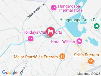 Jázmin Apartman Hajdúszoboszló a térképen