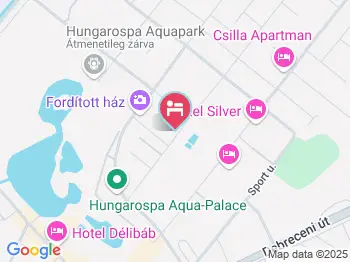 Kastély Panzió Hajdúszoboszló a térképen