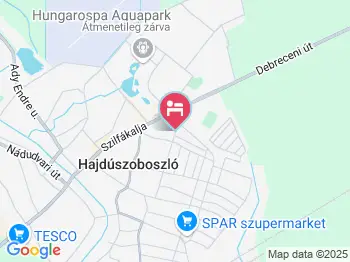 Katalin Apartmanház Hajdúszoboszló a térképen